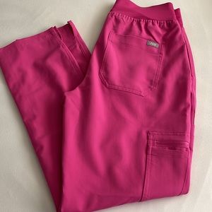 FIGS electric orchid scrub pants